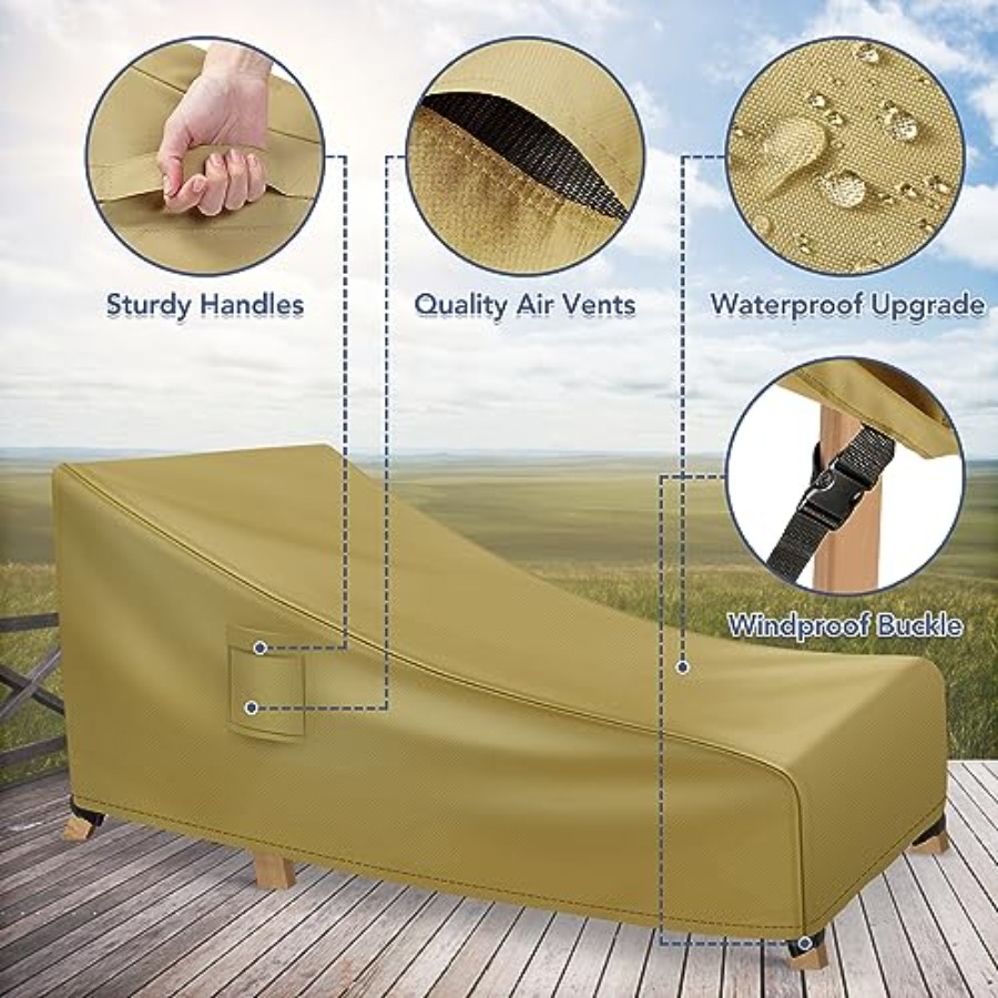 Chaise Lounge Covers Outdoor W - Outdoor Furniture Waterproof avis et prix