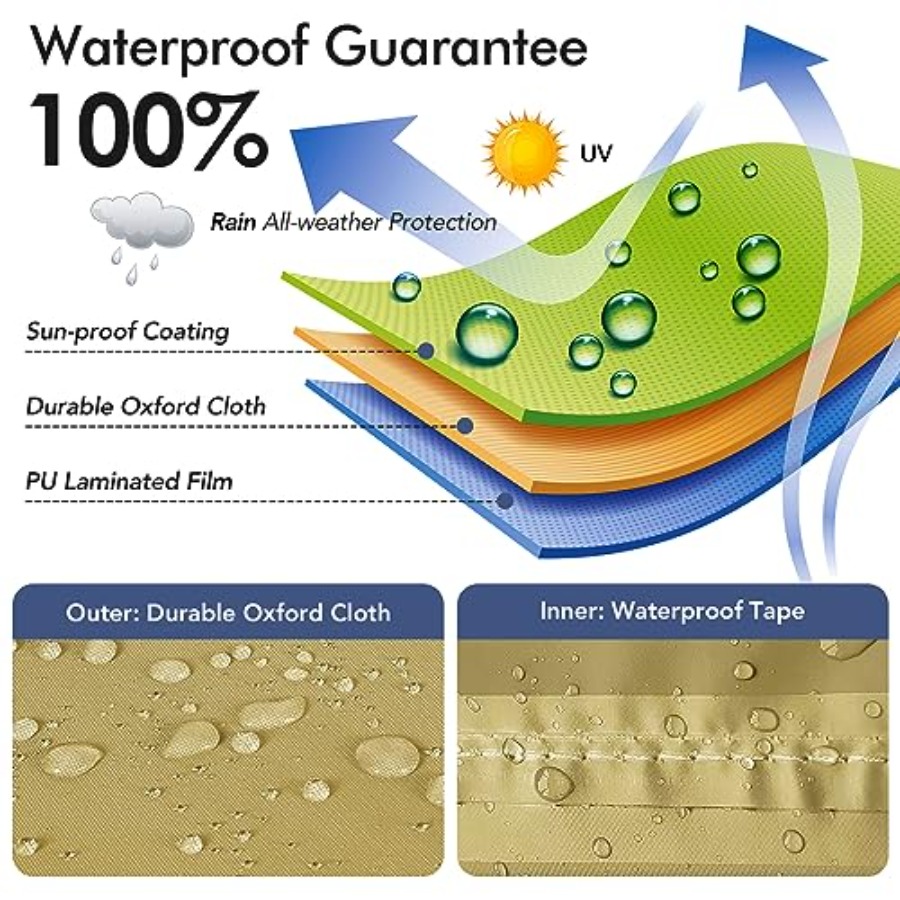 Chaise Lounge Covers Outdoor W - Outdoor Furniture Waterproof avis et prix